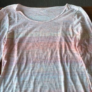 Loft Colorful Long Sleeve Tee